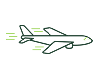 Entrega en aeropuerto privado